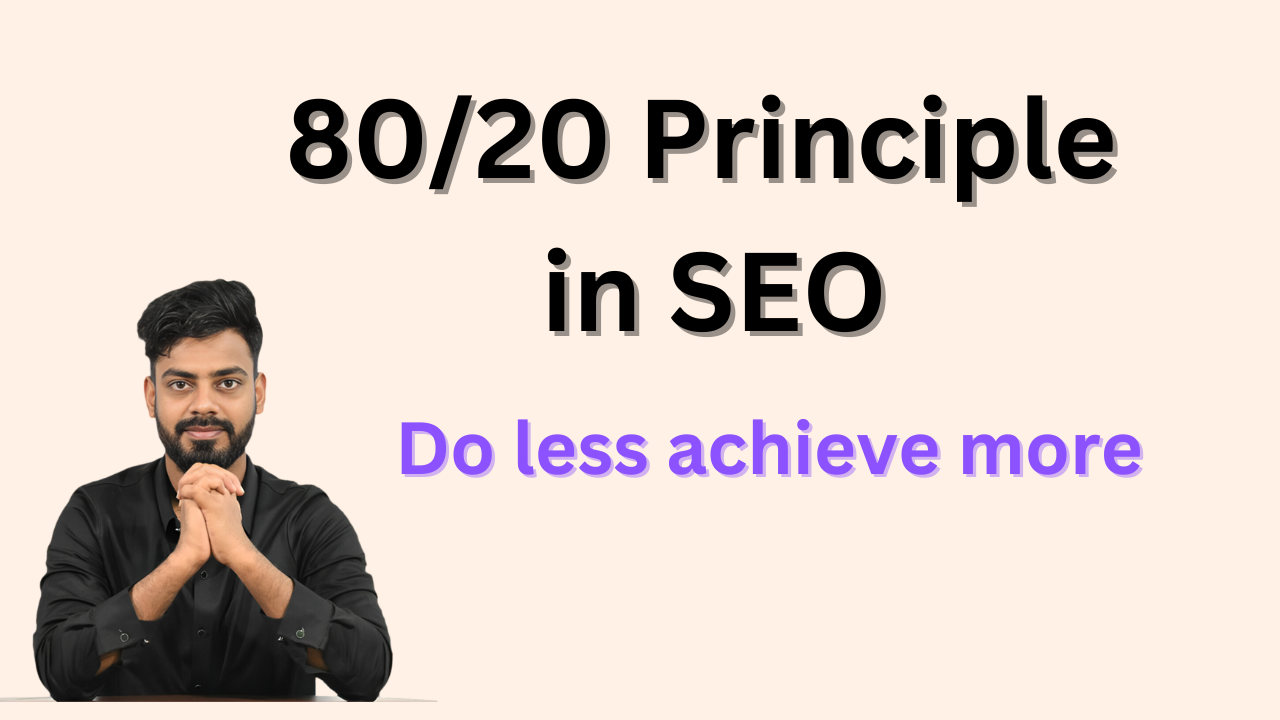 80/20 rule in SEO